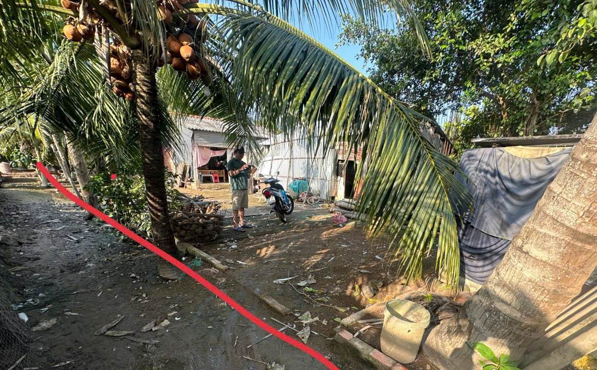 Đất nền xã An Thạnh, Mỏ Cày Nam 749m² giá 210 triệu - Sổ đỏ chính chủ