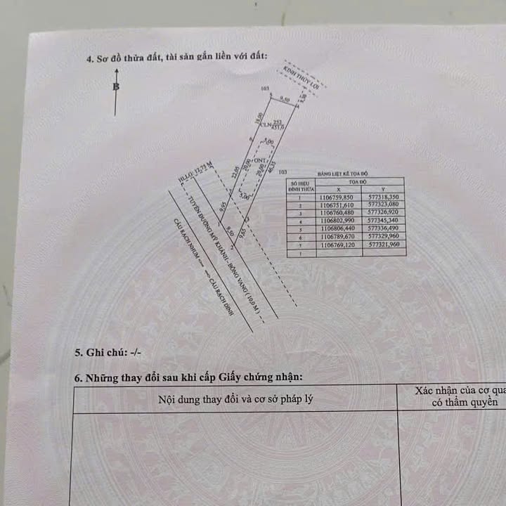 Đất nền 451m² mặt tiền Bông Vang, An Bình, Cần Thơ - Đầu tư sinh lời ngay!