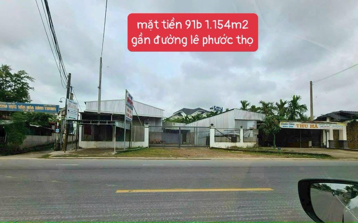 Đất nền mặt tiền 91B, Quận Ninh Kiều, Cần Thơ 1154m² - Cơ hội đầu tư hiếm có!