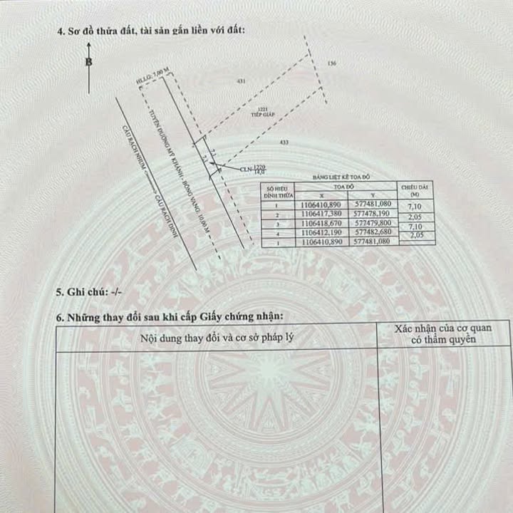 Đất nền 193m² mặt tiền Lộ Bông Vang, Mỹ Khánh - Giá 3.49 tỷ - Kinh doanh thuận lợi!