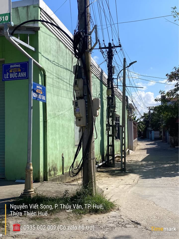 Đất nền 82m² tại kiệt Lê Đức Anh, Huế - Giá chỉ 1.3 tỷ, sổ đỏ chính chủ!