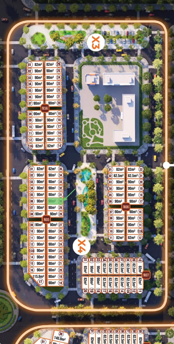 Shophouse N5-30 Hoàng Huy New City 90m² giá 10 tỷ - Kinh doanh đắc địa!