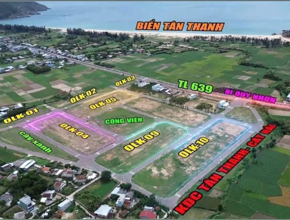 Đất biệt thự góc 2 mặt tiền Tân Thanh Cát Hải 394,5m² - Sổ đỏ chính chủ!