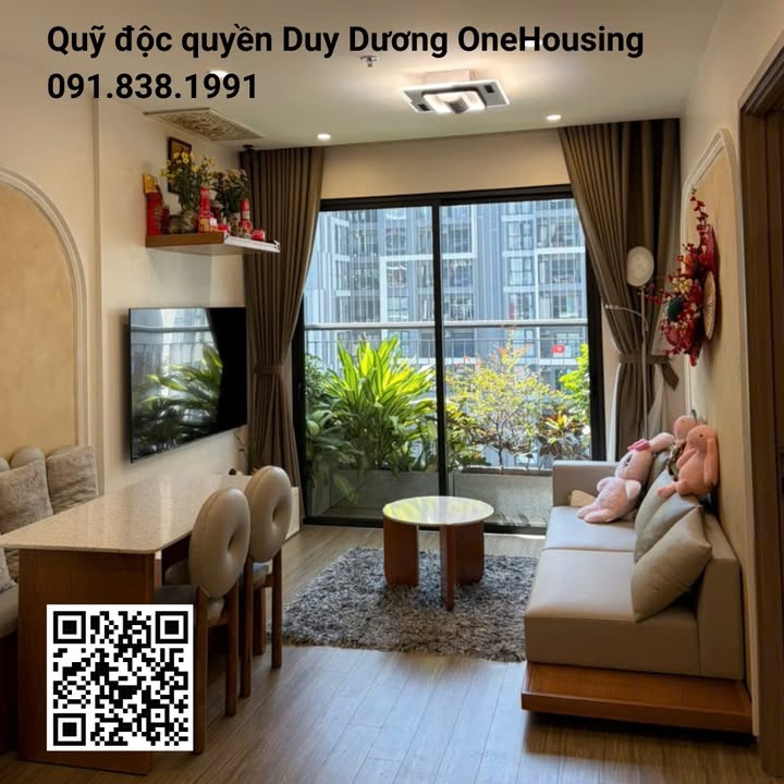 Căn hộ Vinhomes Ocean Park Gia Lâm 47m² giá 3.7 tỷ - Nội thất cao cấp sang trọng!