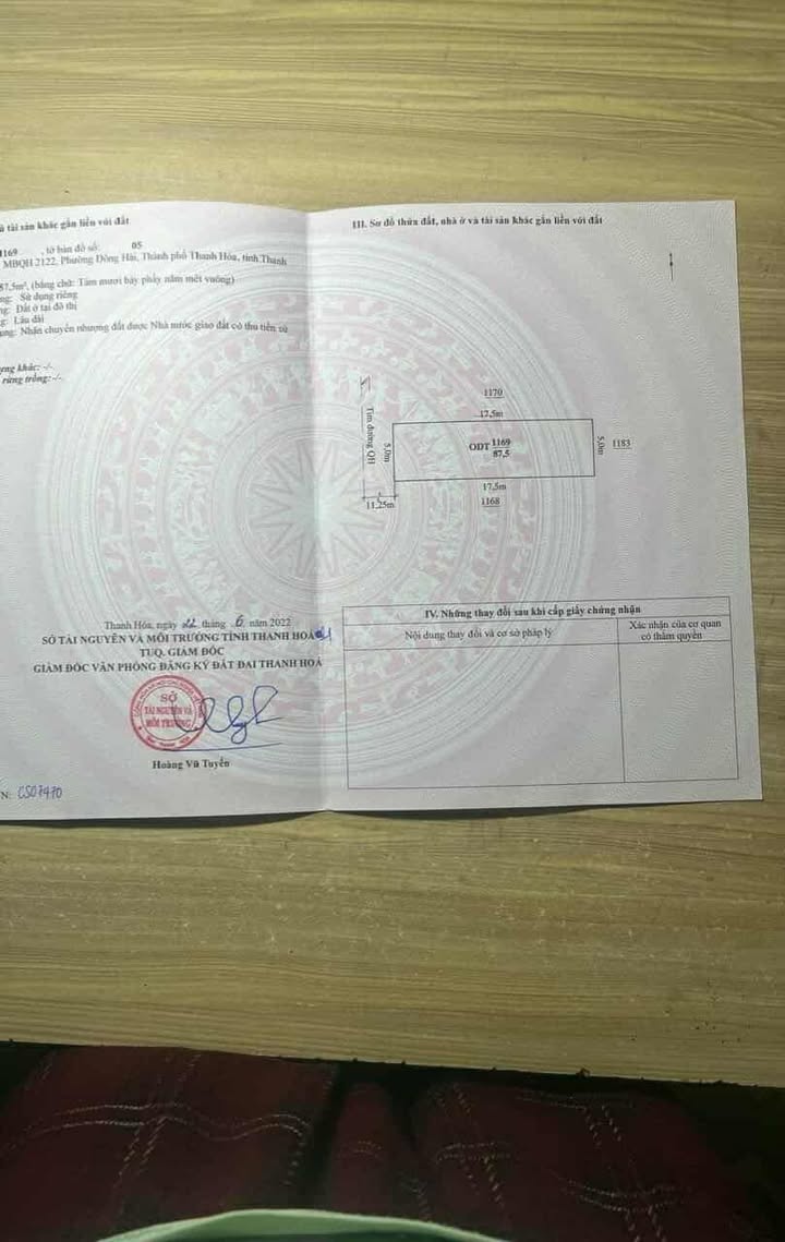 Đất nền đường 24m, Phường Đông Hải, 87.5m² giá chỉ 3 tỷ - Khu dân trí cao!