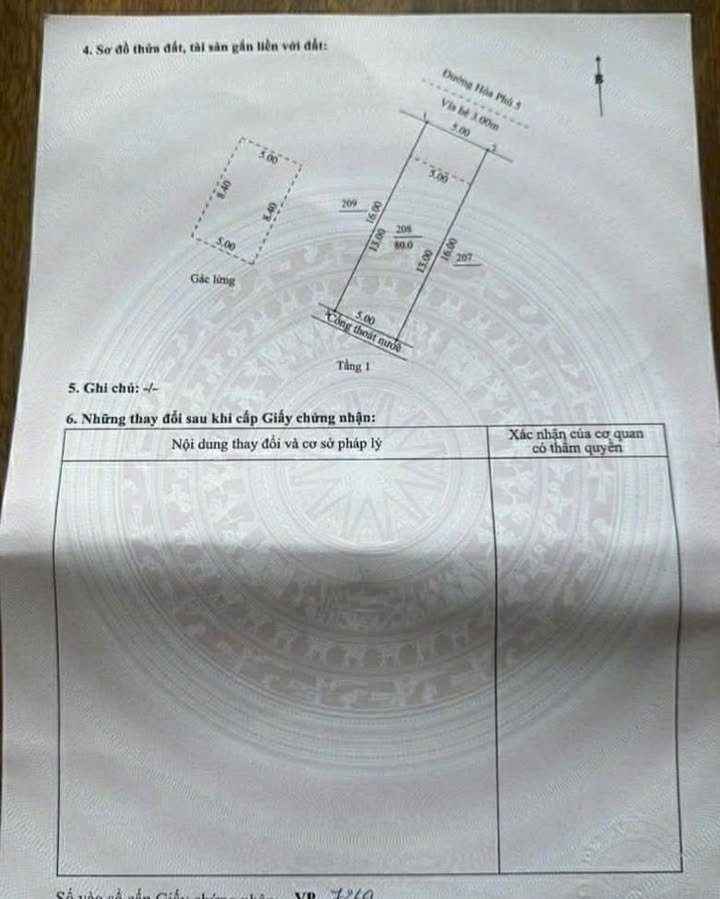 Nhà mặt tiền Hòa Phú 80m² giá 5.8 tỷ - Tiềm năng tăng trưởng mạnh!