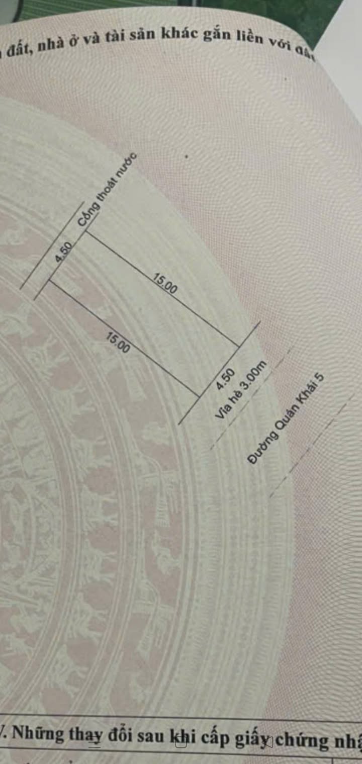 Bán gấp lô đất mặt tiền đường Quán Khái 5, Ngũ Hành Sơn, 68m² giá 3.75 tỷ - Cơ hội đầu tư tuyệt vời!