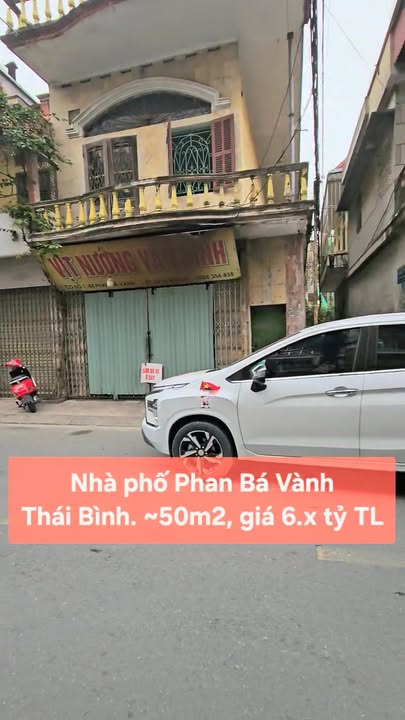 Bán nhà mặt phố Phan Bá Vành, TP Thái Bình 50m² giá 6 tỷ - Đầu tư sinh lời ngay!