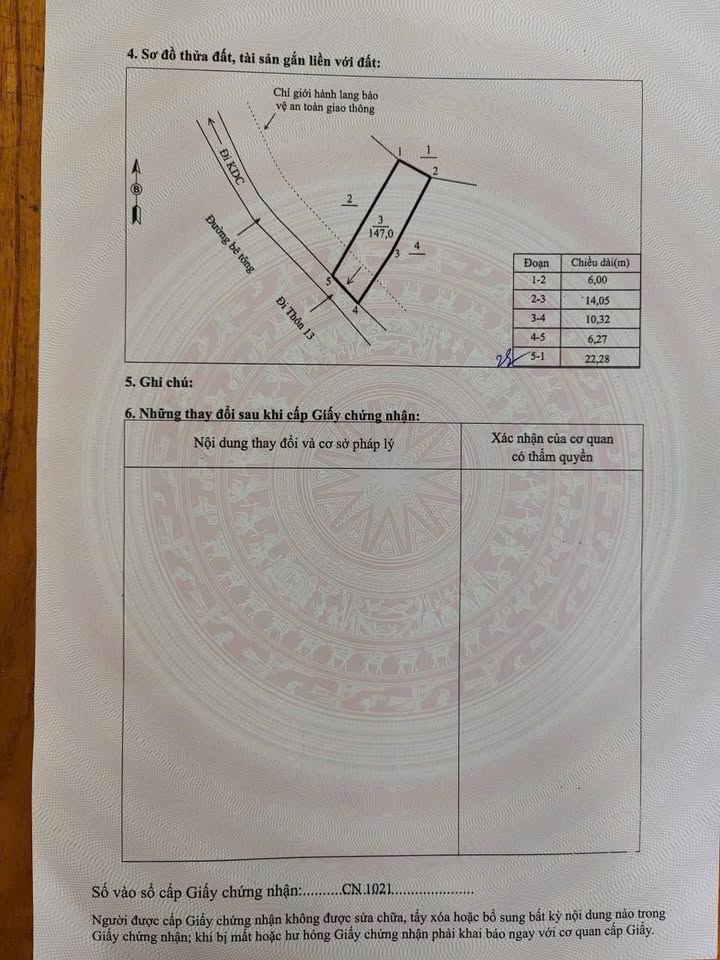 Đất nền đường Quang Trung Tuyên Quang 154m² giá 1.9 tỷ - Sổ đỏ chính chủ!