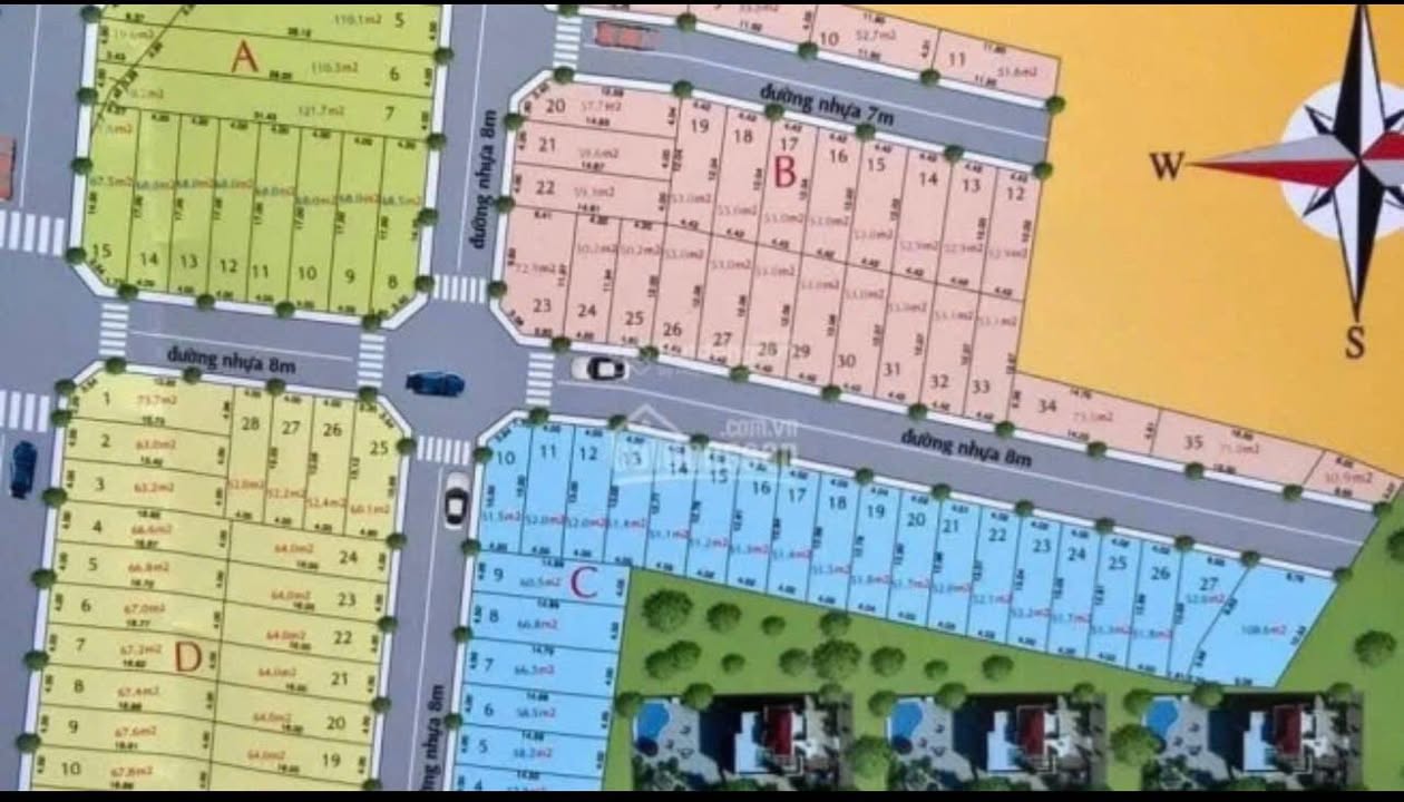 Bán đất mặt tiền Nguyễn Duy Trinh, Thủ Đức 67.2m² giá 5.6 tỷ - Vị trí đắc địa gần vòng xoay