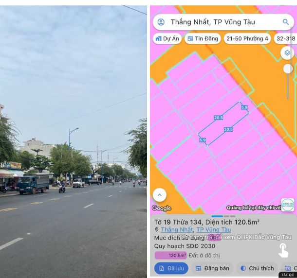 Nhà mặt tiền đường Nguyễn Hữu Cảnh, Vũng Tàu 120.5m² - Vị trí kinh doanh đắc địa!