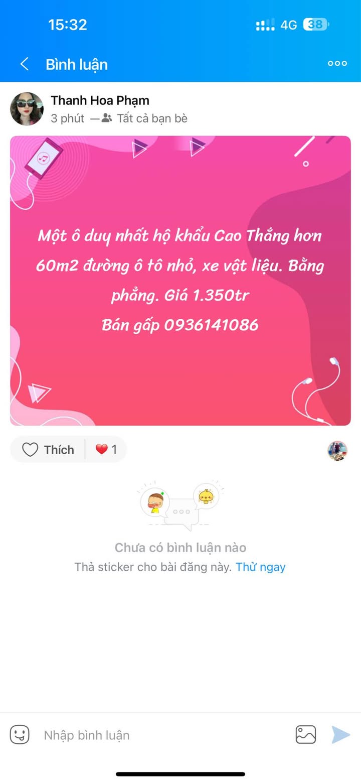 Đất nền phường Cao Thắng Hạ Long 60m² giá 1.35 tỷ - Bán gấp!