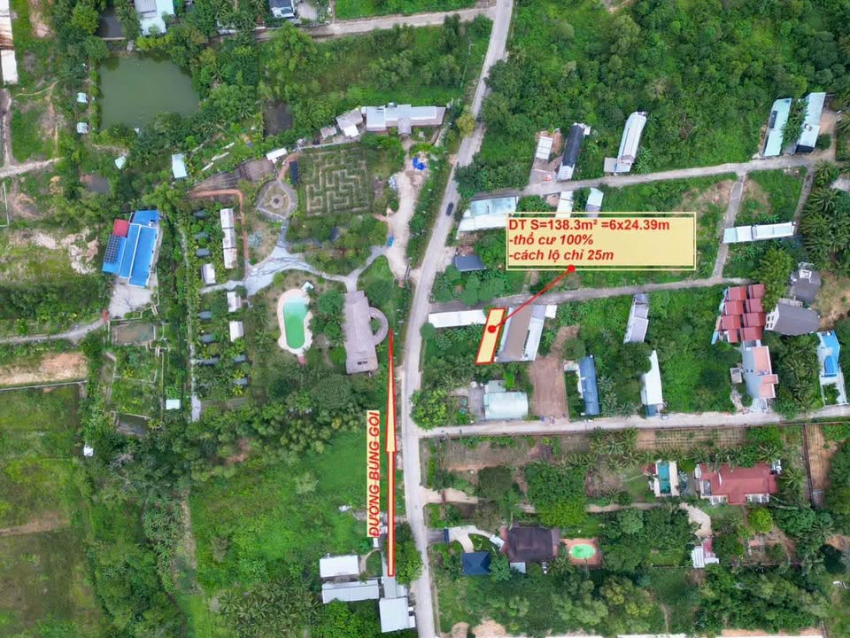 Đất thổ cư 138m² tại Phú Quốc chỉ 2 tỷ - Cơ hội đầu tư hấp dẫn!