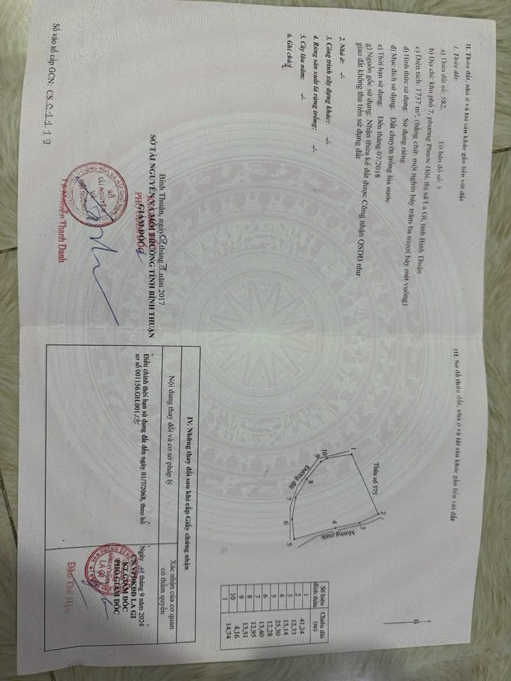 Đất nền Phước Hội, La Gi 17.000m² giá 1.5 tỷ - Đầu tư sinh lời ngay!