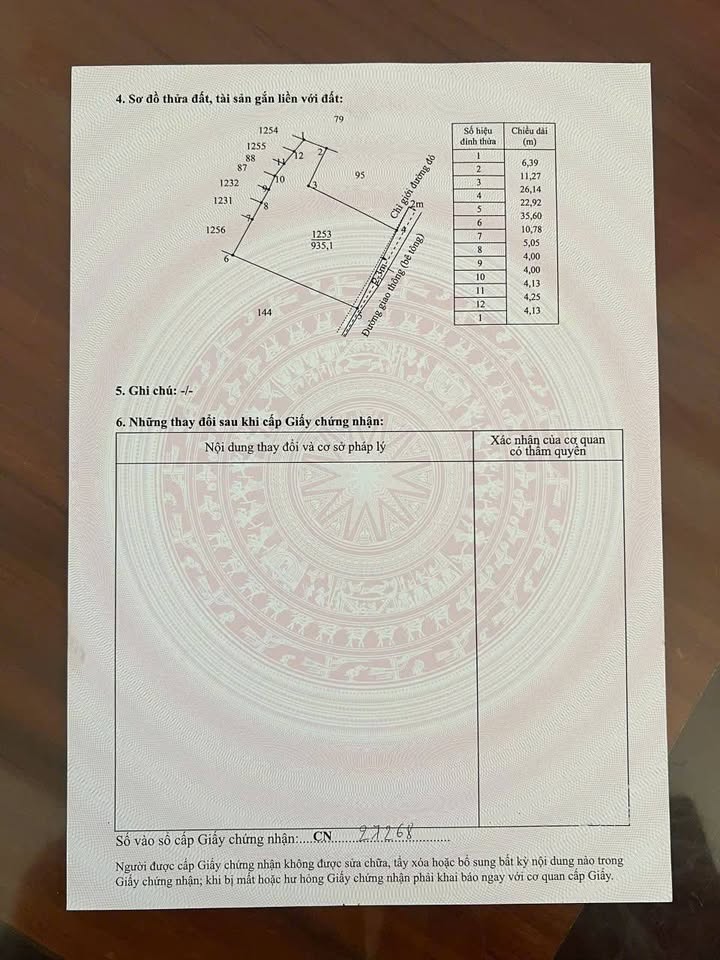 Đất thổ cư Xã Phước Lý, Huyện Cần Giuộc, 935m² giá 5.6 tỷ - Sổ hồng chính chủ!