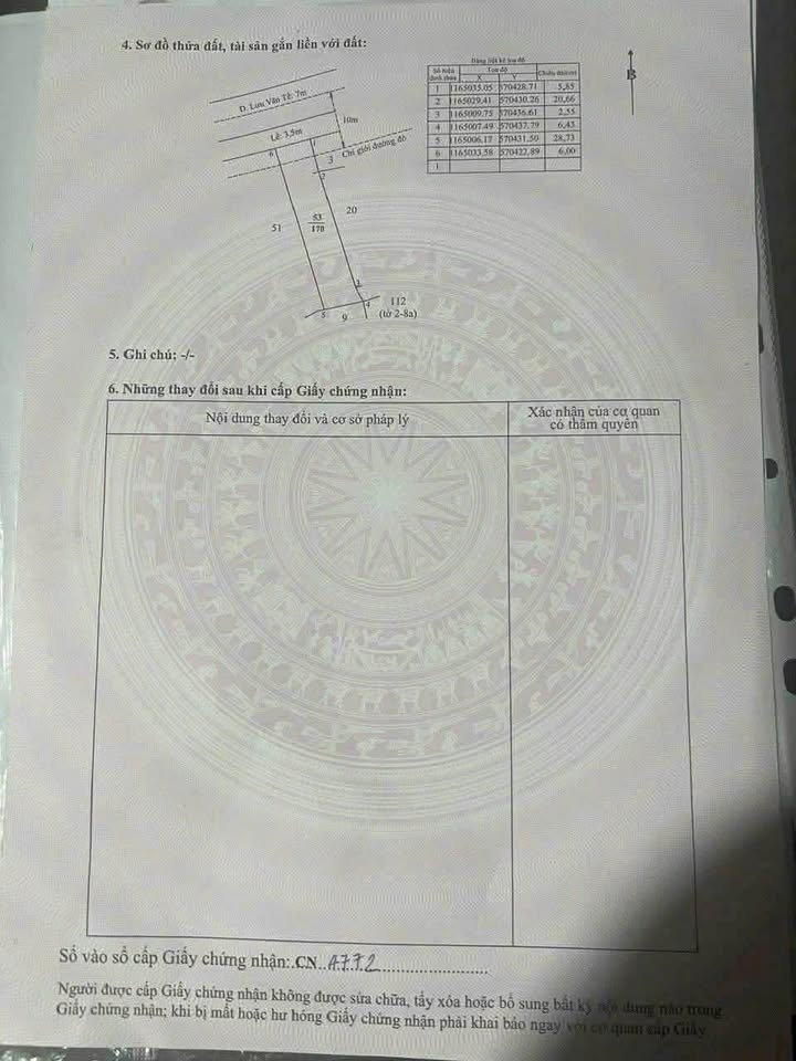 Đất nền 170m² mặt tiền đường Lưu Văn Tề, Tân An giá 3.9 tỷ - Đầu tư sinh lời!