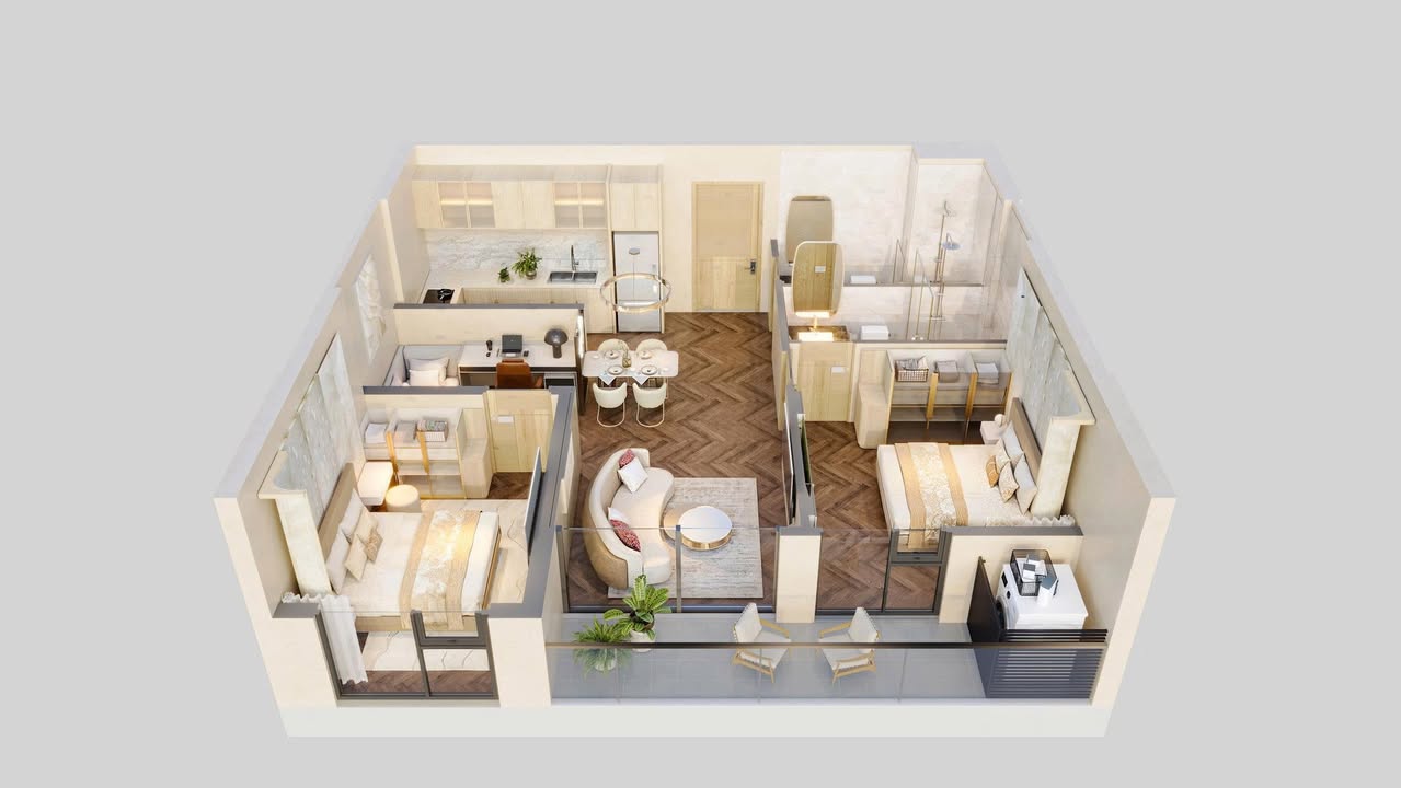 Căn hộ Rivea Hoàng Mai 70m² giá 7.3 tỷ - Cơ hội hiếm có!