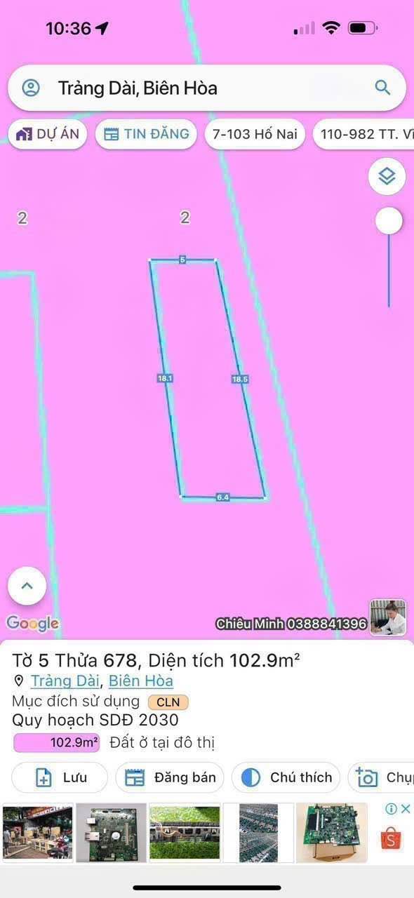 Đất sổ riêng góc 2 mặt tiền tại Trảng Dài, Biên Hòa - Giá 1.39 tỷ - Đầu tư sinh lời!