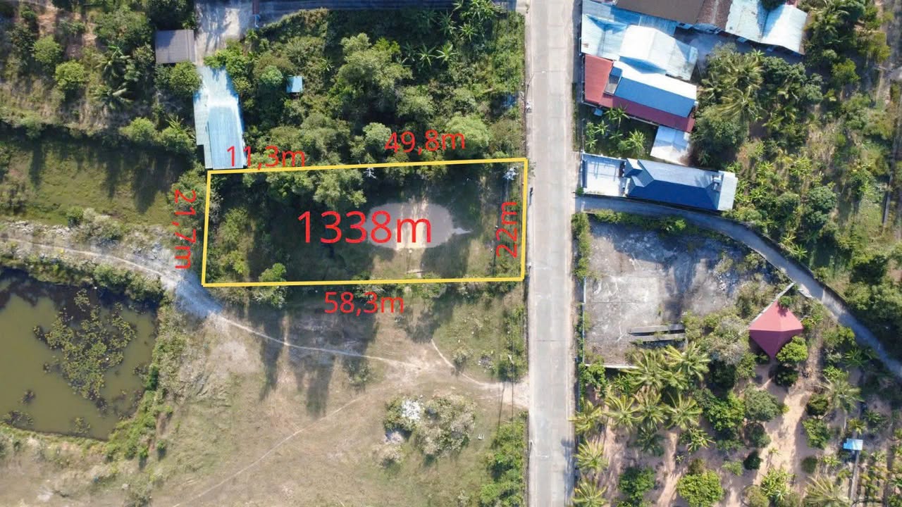 Đất nền mặt tiền Bến Tràm, Phú Quốc 1338m² - Đầu tư sinh lời hấp dẫn!