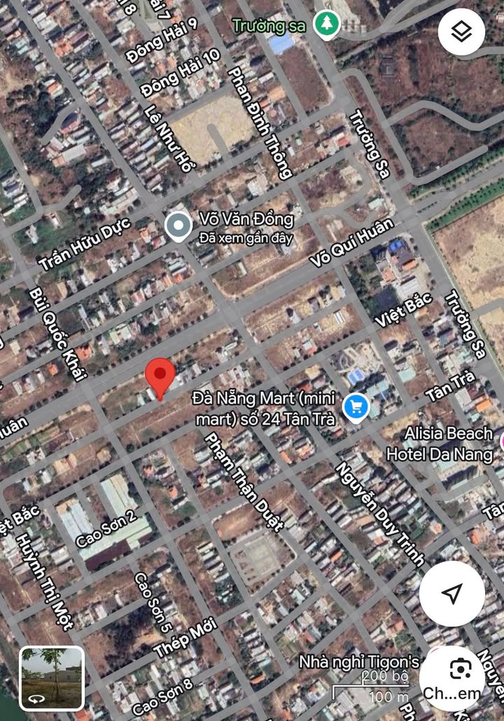 Đất nền gần biển Tân Trà Đà Nẵng 82m² giá 4 tỷ - Cơ hội đầu tư tuyệt vời!