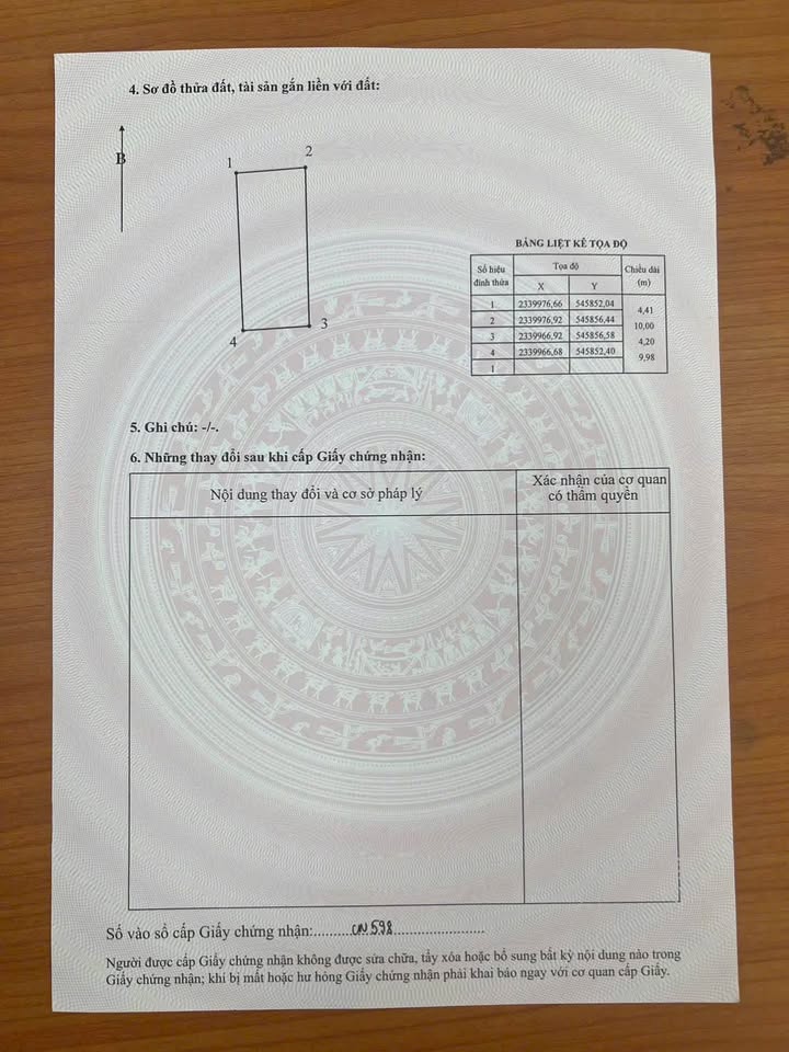Lô đất Phường Phù Khê - Bắc Ninh 43m² giá 1.x tỷ - Sổ đỏ chính chủ, gần hồ điều hòa!
