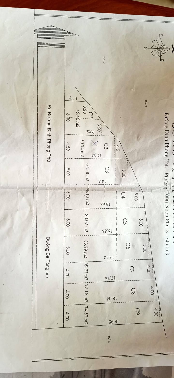 Đất nền hẻm xe hơi Thủ Đức 73m² giá 1.95 tỷ - Pháp lý rõ ràng, thương lượng