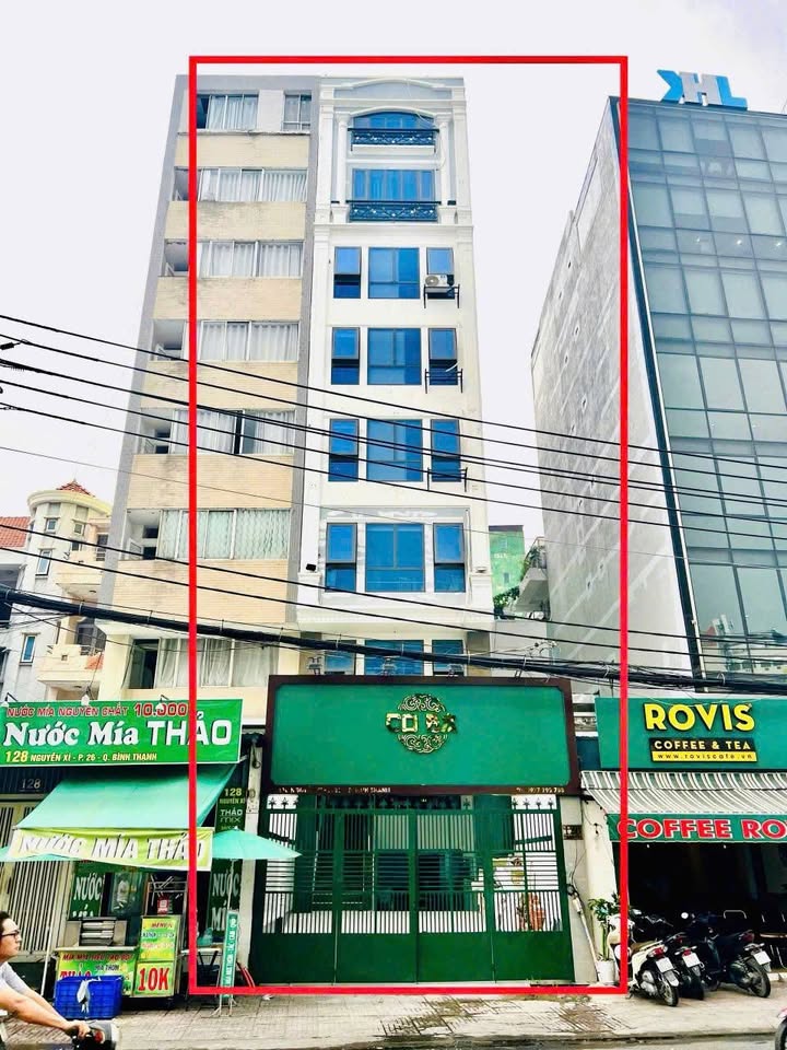 Bán gấp FrontHouse 126 Nguyễn Xí, Bình Thạnh 118m² - Đầu tư sinh lời ngay!