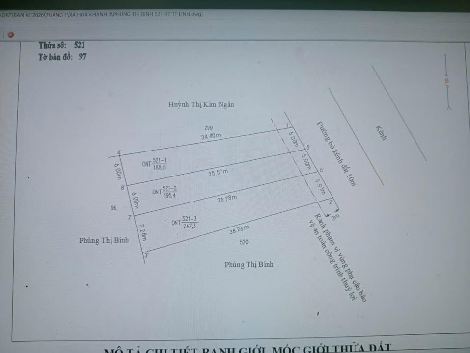 Đất nền xã Hòa Khánh Đông 175m² giá 1.15 tỷ - Sổ đỏ chính chủ