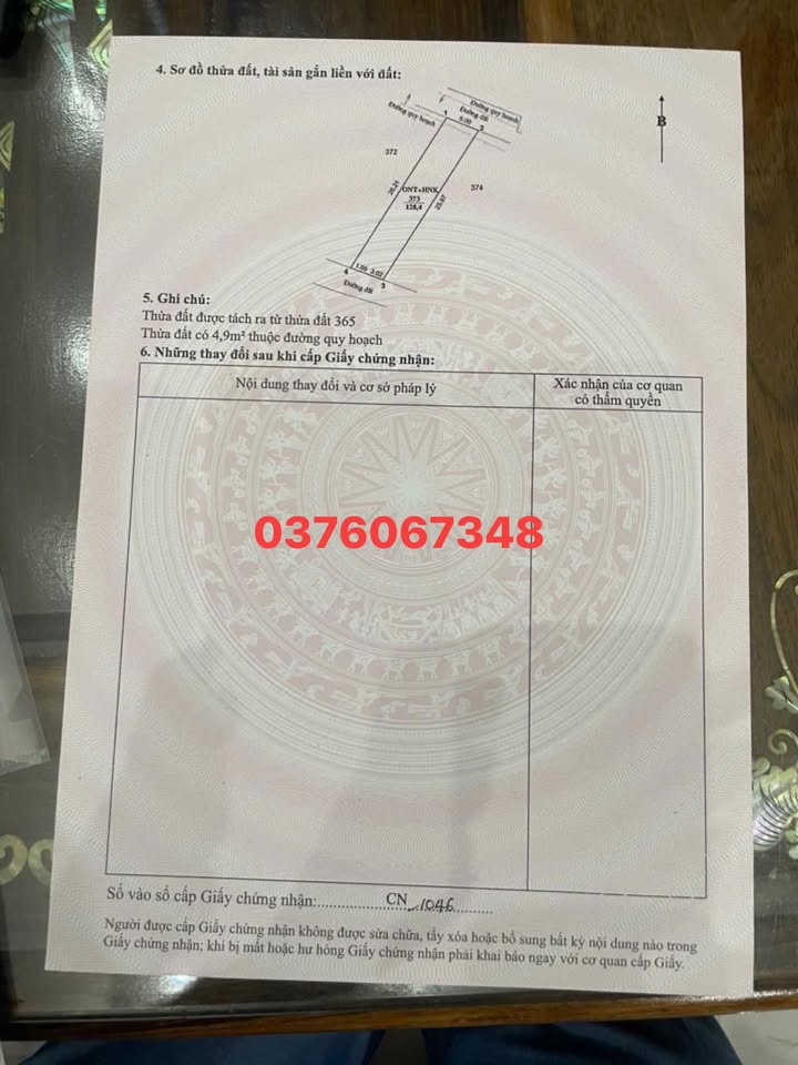 Đất thổ cư 128m² tại thôn Tân Bình, Ninh Sơn - Giá chỉ 200 triệu!