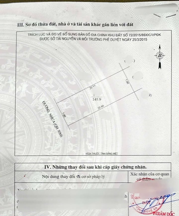 Bán lô FrontHouse mặt đường Cao Huy Tuân, Nghi Kim 146m² - Giá tốt chỉ 4.526 tỷ