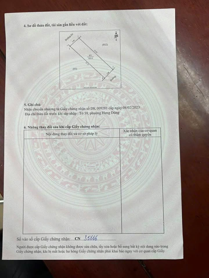 Đất nền Hưng Dũng, TP Vinh 105m² giá 2.7 tỷ - Đầu tư sinh lời ngay!