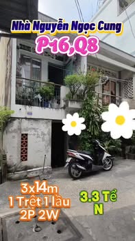 Nhà riêng Quận 8 - 42m² giá 3.3 tỷ - Cơ hội hiếm có