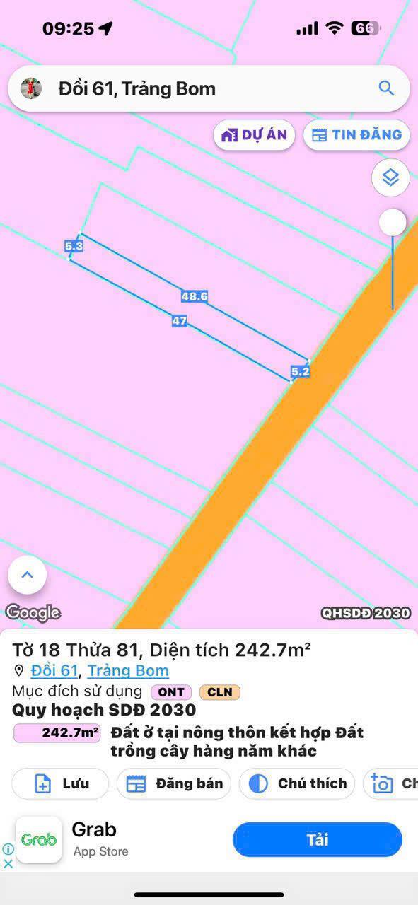 Đất nền xã Đồi 240m² giá tốt - Cơ hội đầu tư hấp dẫn!