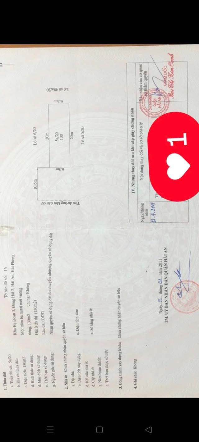 Đất nền Tái Định Cư Hạ Đoạn 3, 130m² giá 5.85 tỷ - Cơ hội đầu tư vàng!