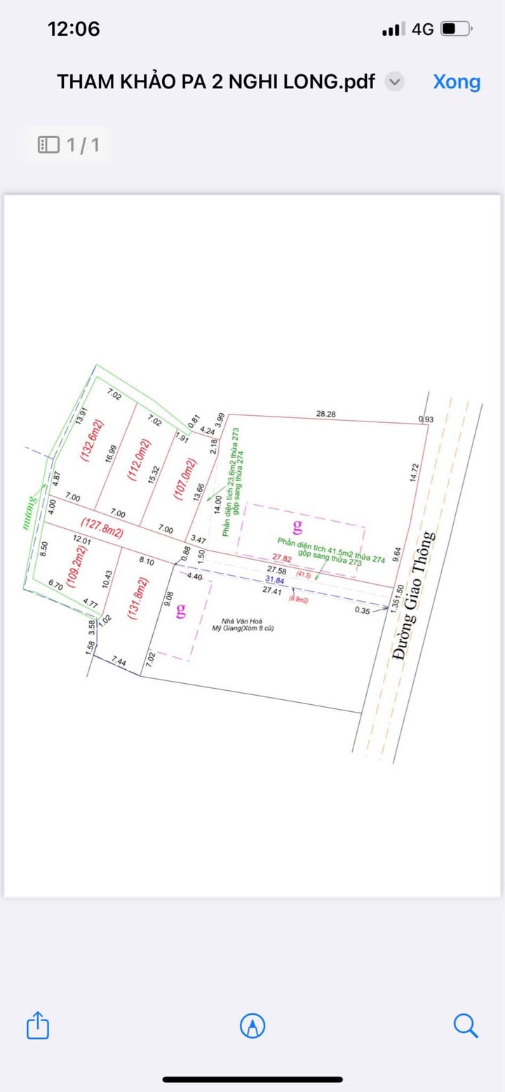 Đất nền 112m² Xã Nghi Long, Huyện Nghi Lộc giá chỉ 1.1 tỷ - Cơ hội đầu tư hấp dẫn!
