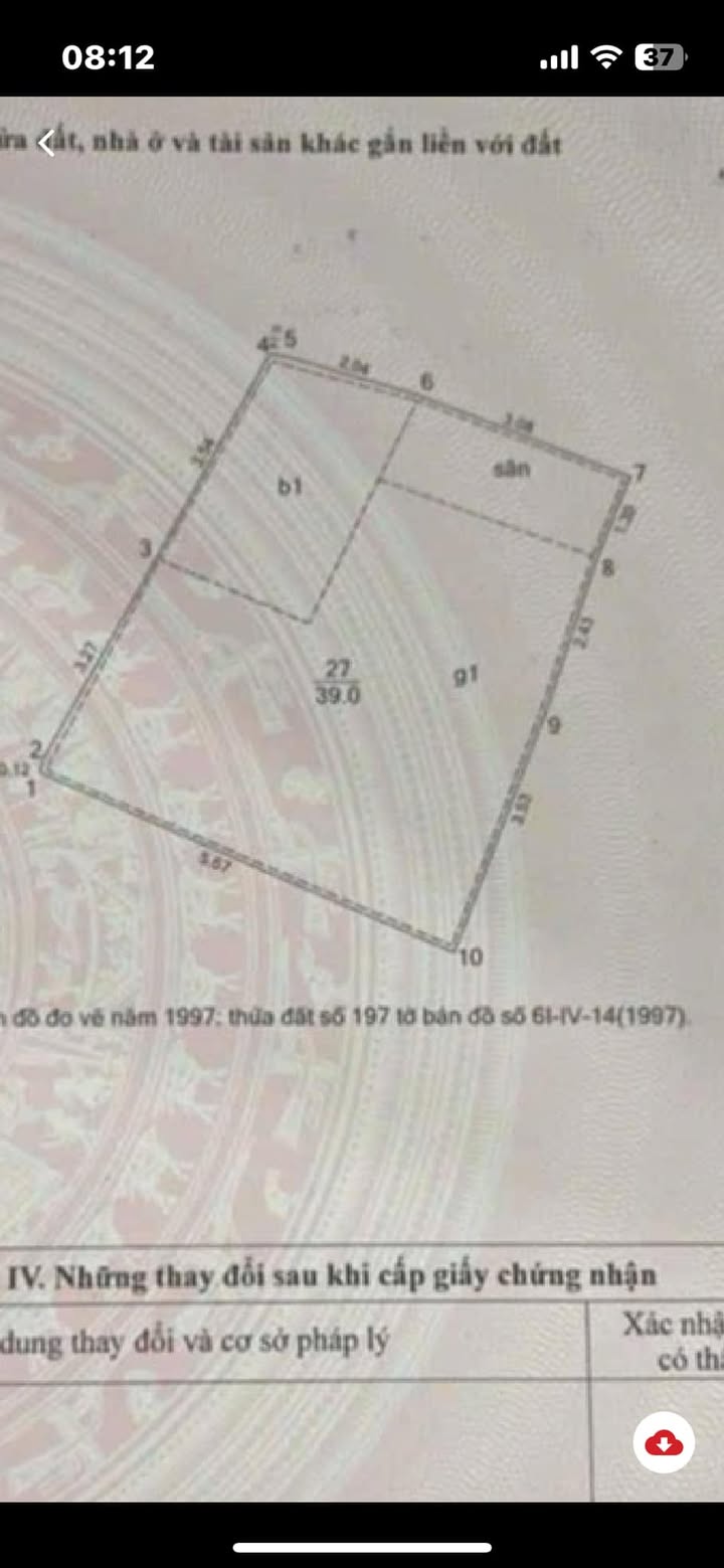 Nhà lô góc Trần Khát Chân 39m² giá 9 tỷ - Sổ đỏ chính chủ, giao dịch ngay!