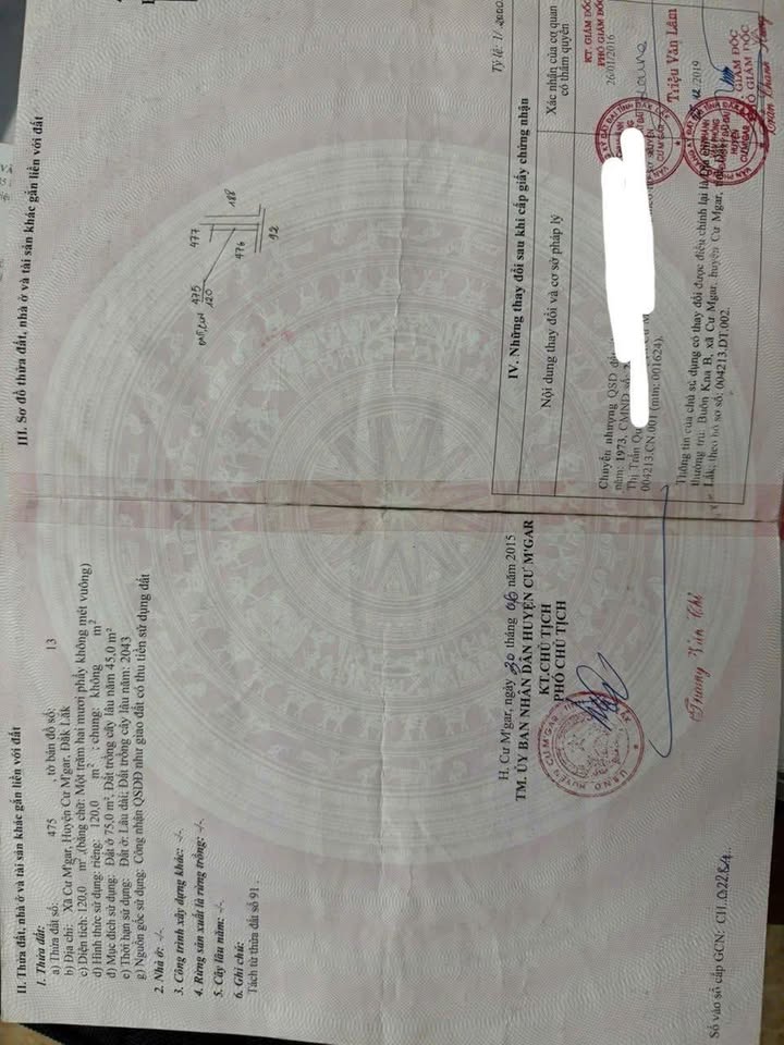 Đất mặt tiền đường Y Ngông, Cư M'gar 120m² giá 4 tỷ - Đầu tư sinh lời cao!