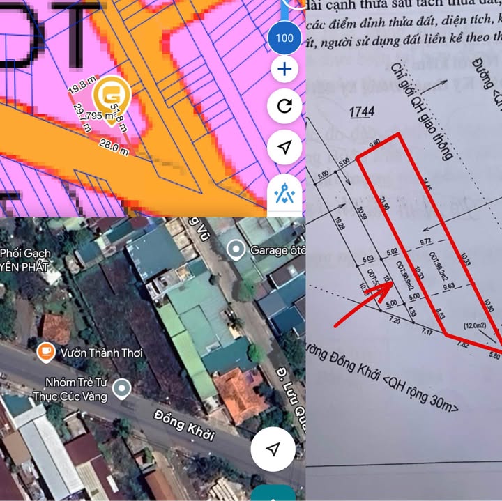 Lô đất mặt tiền đường Đồng Khởi, Buôn Ma Thuột 500m² giá 17.5 tỷ - Đầu tư sinh lời không thể bỏ lỡ!