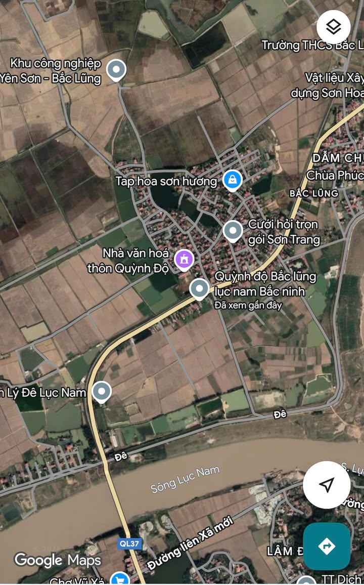 Đất nền thôn Quỳnh Độ, Bắc Lũng, Lục Nam 107.4m² giá chỉ 1 tỷ - Cơ hội vàng đầu tư!