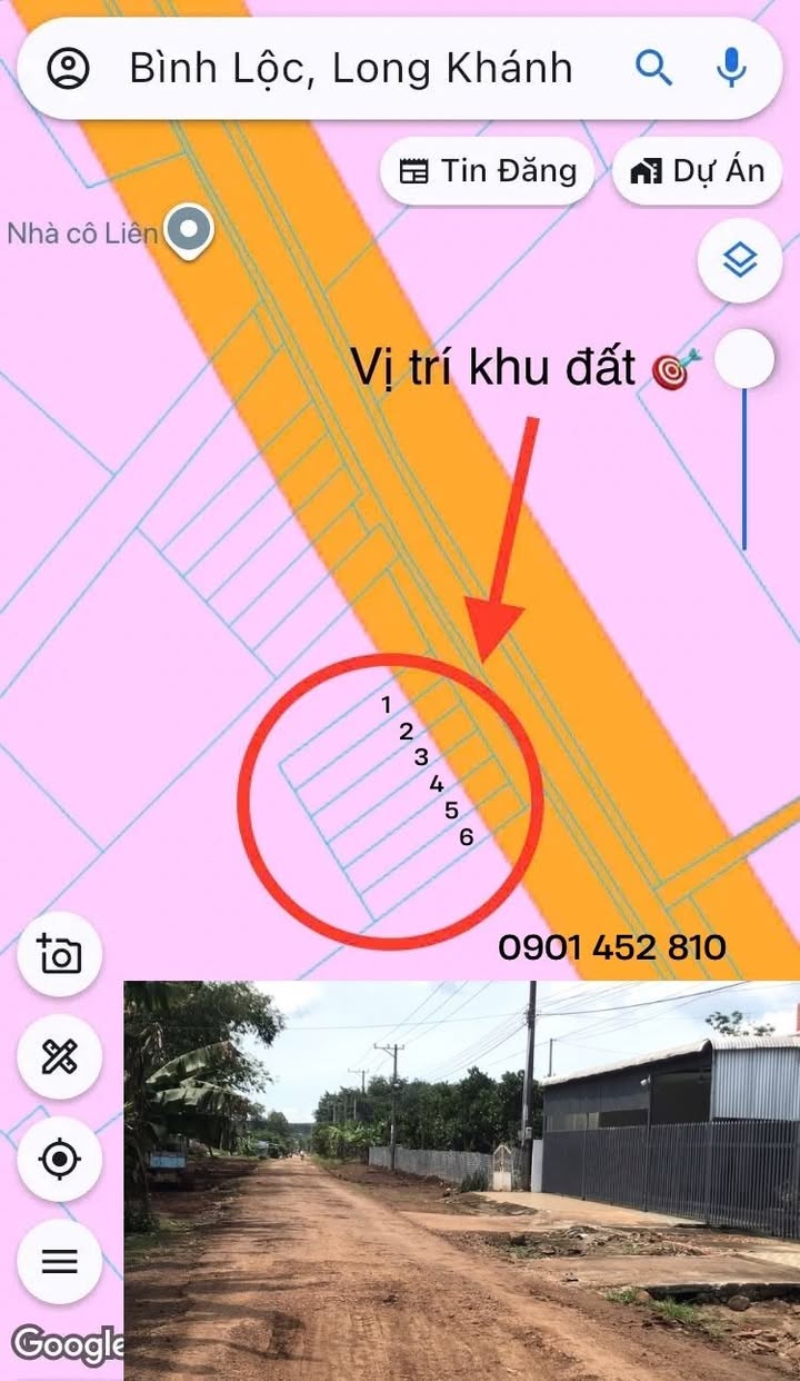 Đất mặt tiền đường Cầu Ông Bồ, Bình Lộc 175m² chỉ 980 triệu - Cơ hội đầu tư hấp dẫn!