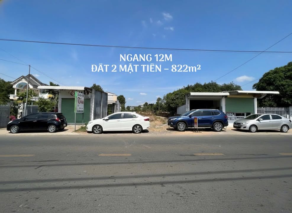 Đất 2 mặt tiền xã An Viễn 822m² giá 6.3 tỷ - Cơ hội đầu tư hiếm có!