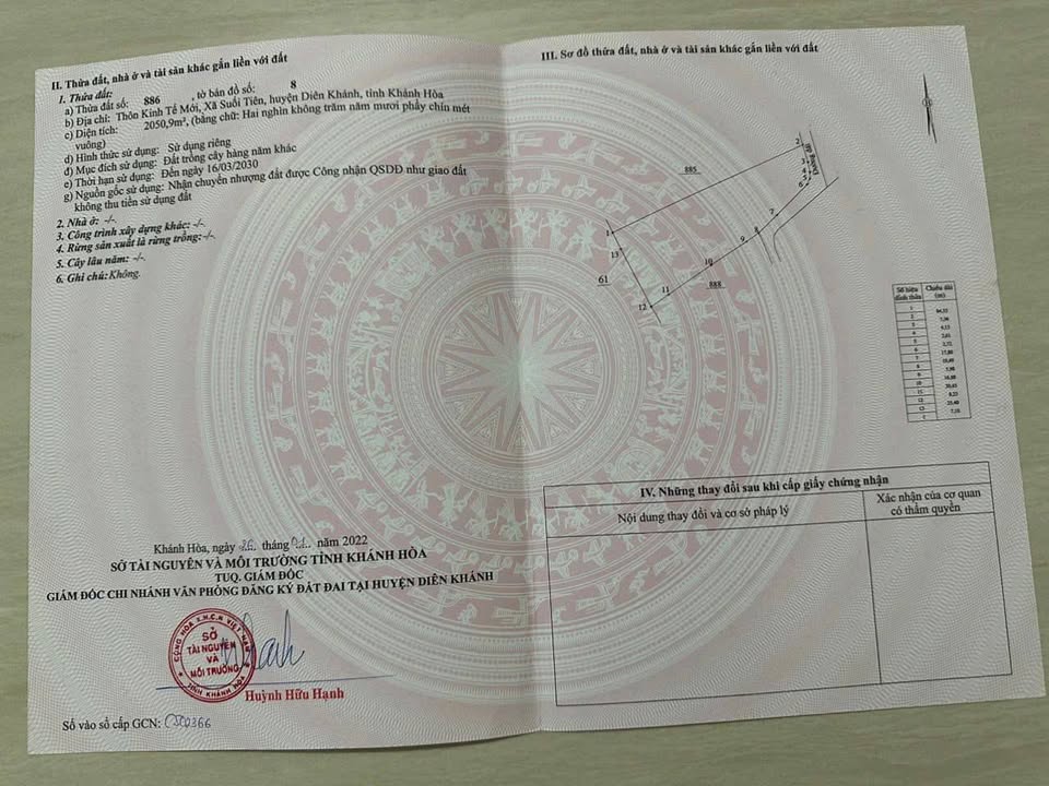 Đất Vườn Suối Tiên 4.000m² giá chỉ 3 tỷ - Cơ hội đầu tư tuyệt vời!