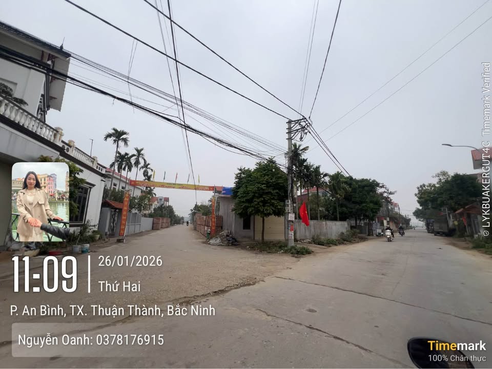 Lô đất đẹp tại Phường An Bình, Bắc Ninh 80m² giá 2 tỷ - Pháp lý rõ ràng!