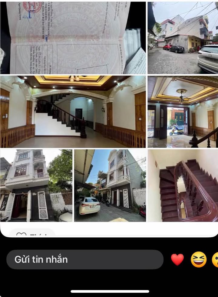 Nhà Townhouse 3 tầng Đường Thiên Đức, Vệ An, 70m² giá 6 tỷ - Chính chủ bán gấp!