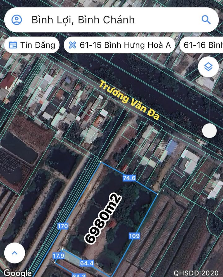 Đất nền Phường 5, Quận Bình Thạnh 6808m² giá 17.02 tỷ - Cơ hội đầu tư vàng!