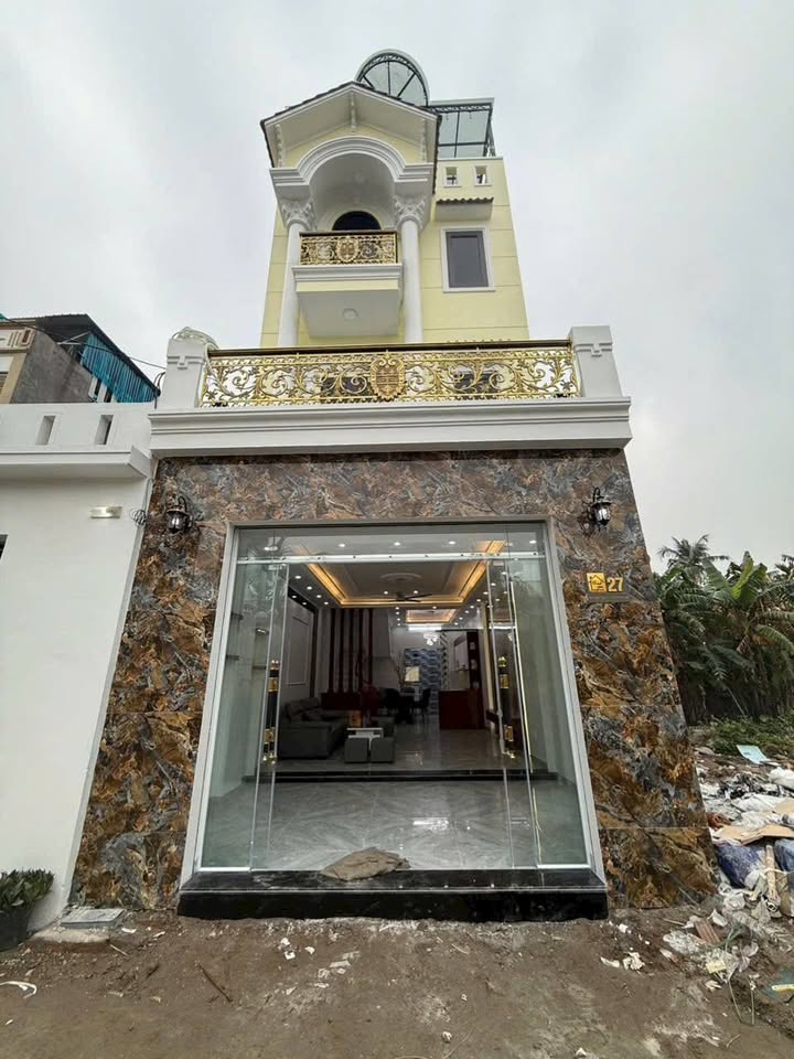 Nhà 4 tầng Bắc Sơn, An Dương 60m² giá 3 tỷ - Thiết kế tân cổ điển sang trọng!