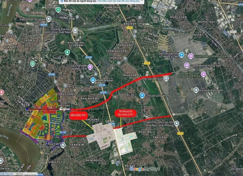 Đất nền Mễ Sở, Văn Giang, Hưng Yên 55m² giá 3 tỷ - Cơ hội đầu tư sinh lời cao!