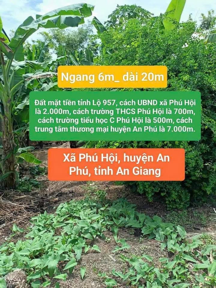 Đất nền An Phú 120m² giá 395 triệu - Chính chủ bán gấp!