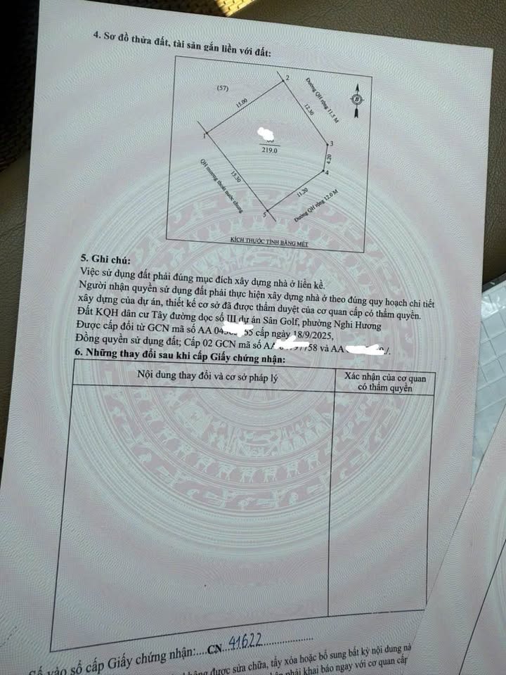 Đất nền vàng Nghi Hương, 219m² lô góc 2 mặt tiền - Cách biển chỉ 500m!