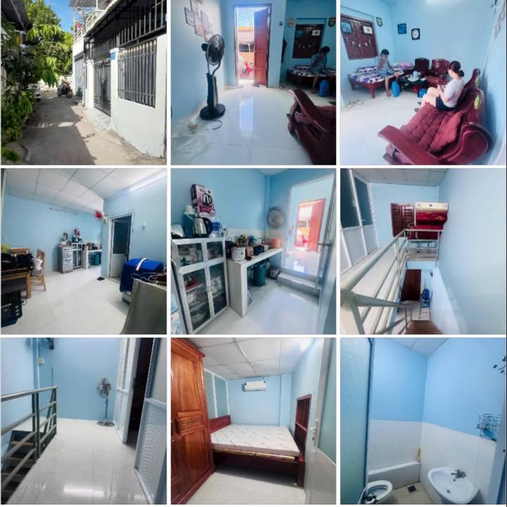 Nhà nguyên căn gác lửng Hẻm Lê Lợi, 100m² giá 4 triệu - Sạch sẽ, tiện nghi